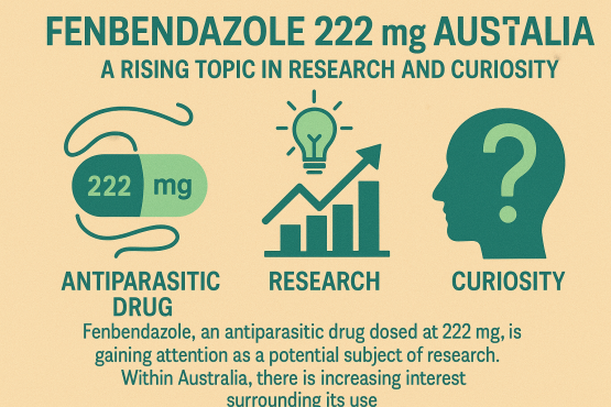 Fenbendazole 222 mg Australia capsules used in veterinary and research discussions.